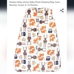 Woodland plush sleep sack